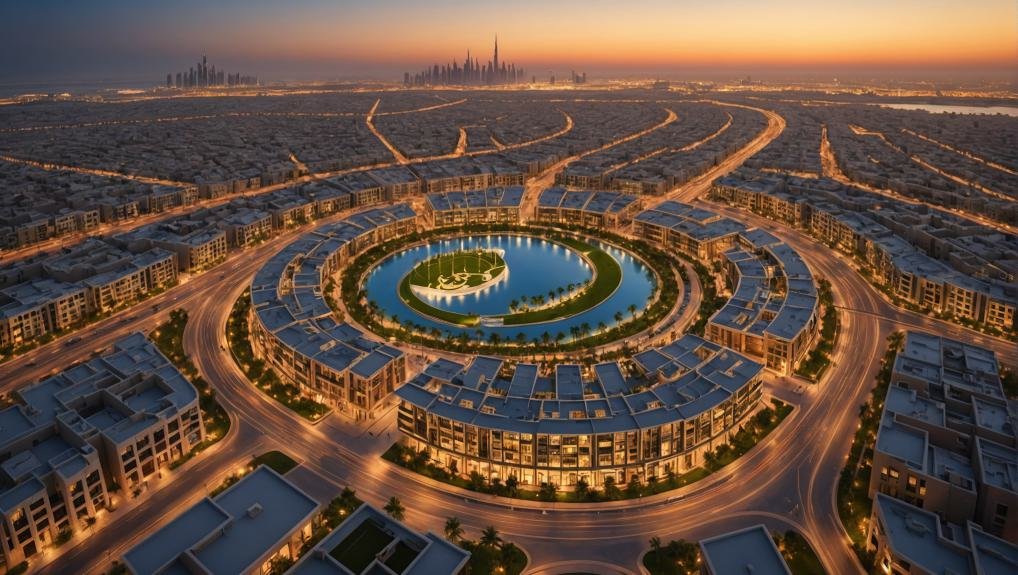 jumeirah village circle location